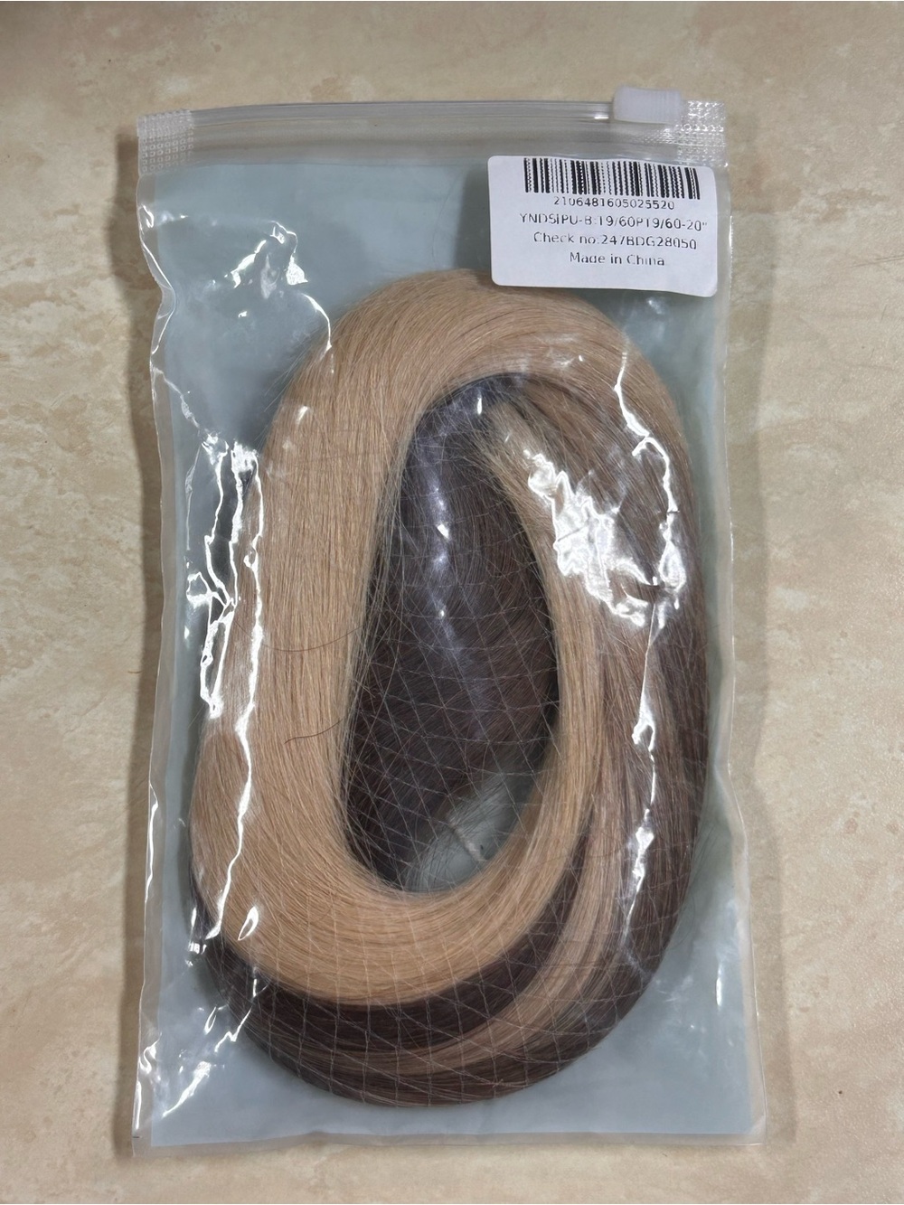 Ash Brown Platinum Blonde Balayage (9/60) Tape-In Remy Human Hair Extensions 20”